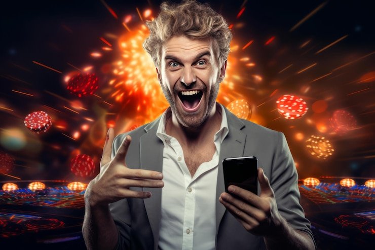 Antarmuka aplikasi mobile superbig77 menampilkan slot games dan meja kasino langsung